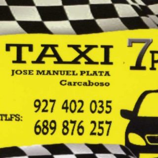 pedir taxi en carcaboso
