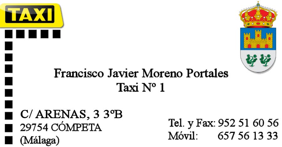 Radio Taxi Competa Números de Teléfono 1 Radio Taxi Competa Números de Teléfono